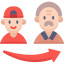 Metabolism by age icon