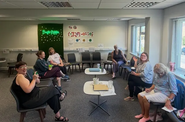 A Bicester Nutrition morning, with members gathered at the tables