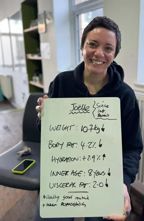 A Bicester Nutrition club member’s check-in in Bicester