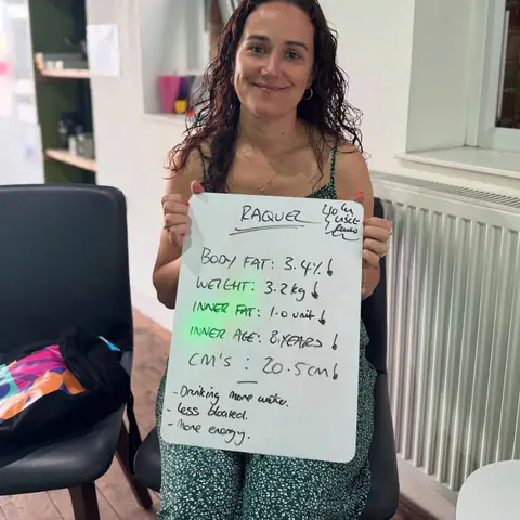 A Bicester Nutrition club member’s check-in in Bicester