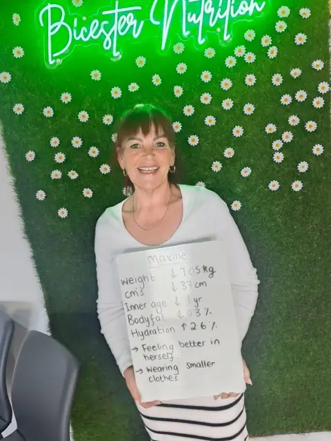 A Bicester Nutrition club member’s check-in in Bicester