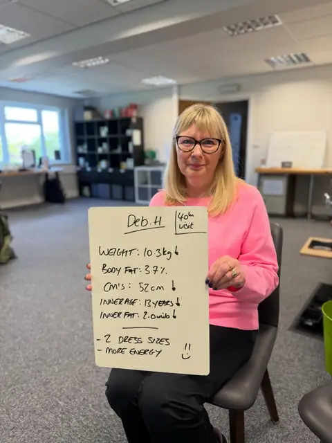 A Bicester Nutrition club member’s check-in in Bicester