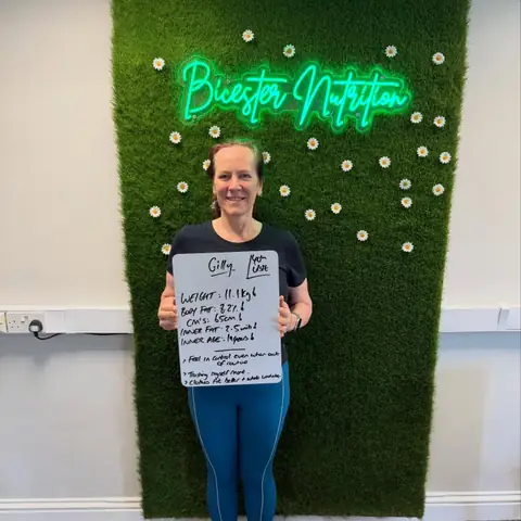 A Bicester Nutrition club member’s check-in in Bicester