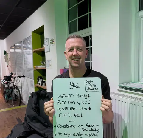 A Bicester Nutrition club member’s check-in in Bicester