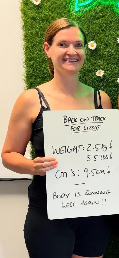 A Bicester Nutrition club member’s check-in in Bicester