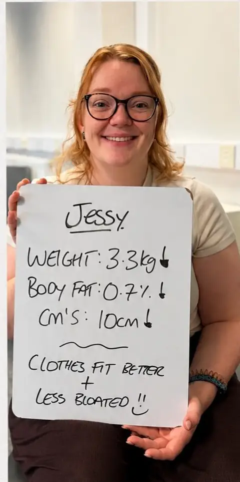 A Bicester Nutrition club member’s check-in in Bicester