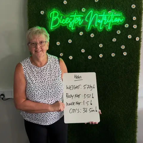 A Bicester Nutrition club member’s check-in in Bicester