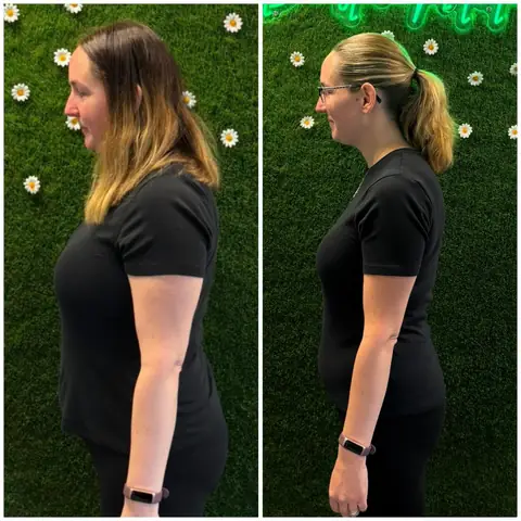 A man’s journey at Bicester Nutrition, shown before and after